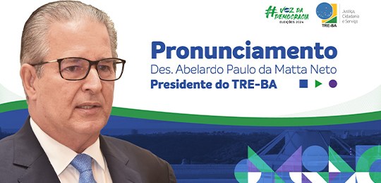 Pronunciamento presidente