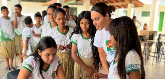 TRE-BA realiza atividades de educação e cidadania junto aos indígenas e quilombolas de Ilhéus