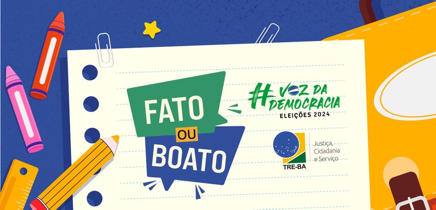 Mais de 180 estudantes participam do I Concurso de Frases do TRE-BA com foco no combate à desinf...