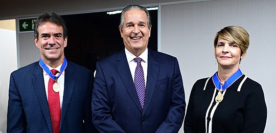 Juízes Federais Maízia Carvalho e Dirley da Cunha tomam posse como membros da Corte eleitoral ba...